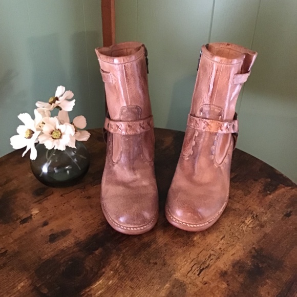 Bed Stu Harness Ankle Boots 8.5 - Picture 2 of 16